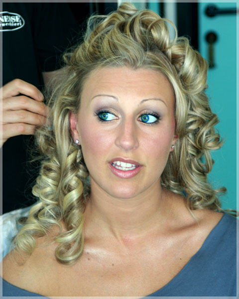 Bride makeup